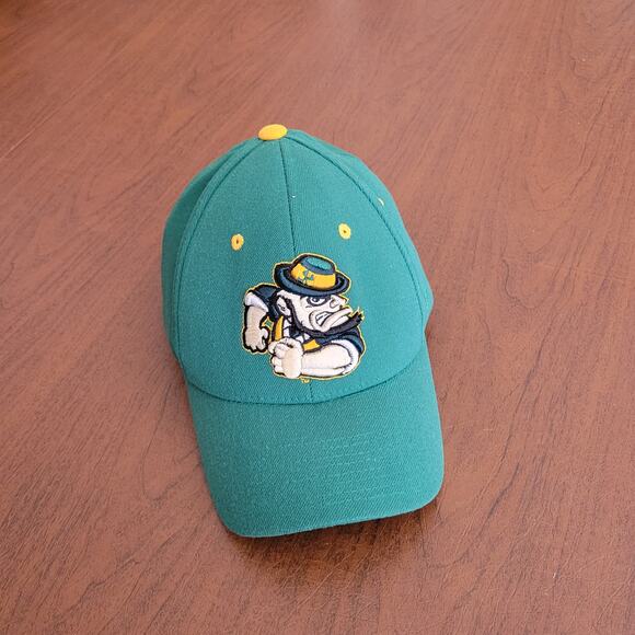 Notre Dame Fighting Irish Hat Men Green Zephyr NCAA Size M-L - Picture 12 of 13
